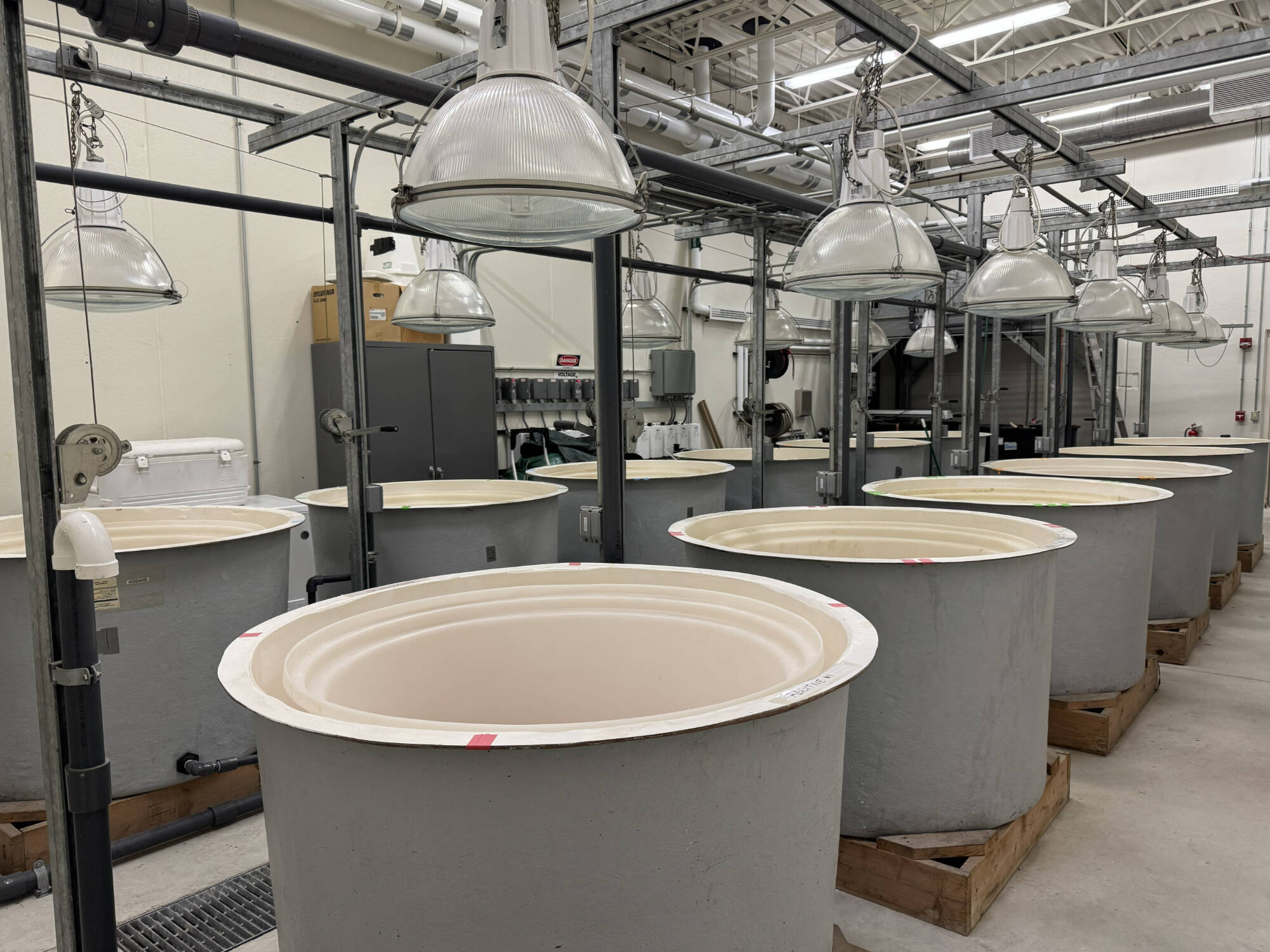 AWRI mesocosm research facility.
